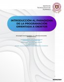 INTRODUCCIÓN AL PARADIGMA DE LA PROGRAMACIÓN ORIENTADA A OBJETOS