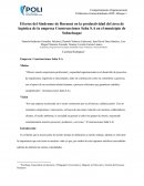 Efectos del Síndrome de Burnout en la productividad