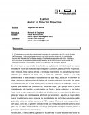 Examen mercado de capitales