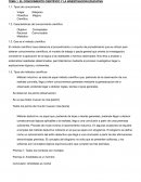 EL CONOCIMIENTO CIENTÍFICO Y LA INVESTIGACIÓN EDUCATIVA