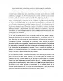 Importancia de la autoestima escolar en el desempeño académico