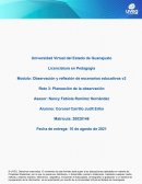 Observación y reflexión de escenarios educativos v2