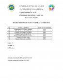 DIFERENTES TIPOS DE DATOS Y VARIABLES ESTADÍSTICAS