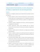 Estructuración funcional de un centro de proceso de datos e implantación de controles generales