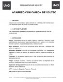 Procedimiento de acarreo de jal