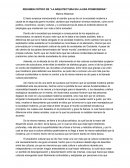 RESUMEN CRÍTICO DE “LA ARQUITECTURA EN LA ERA POSMODERNA”