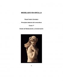 MODELADO EN ARCILLA. Página 1
