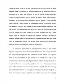 Ensayo de lenguaje acerca del libro cometas en el cielo. Página 7