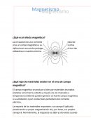 ¿Qué es el efecto magnético?