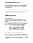 Temperaturas operativas para la vivienda