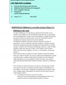 PORTAFOLIO: Biblioteca y nombre propio