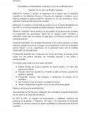 DESARROLLO SOSTENIBLE: ENFOQUE ACTUAL E IMPORTANCIA