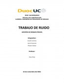 Seguridad Ocupacional Ruido