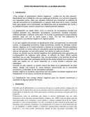 EFECTOS NEGATIVOS DE LA GLOBALIZACIÓN