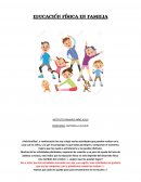 Educacion fisica en familia