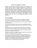 Artículo de divulgación: Simbiosis