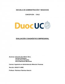 DIAGNÓSTICO EMPRESARIAL. Página 1