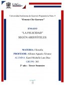 LA FELICIDAD SEGUN ARISTOTELES