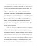 TEORÍA DEL DESARROLLO ORGANIZACIONAL