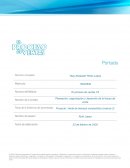 Planeación, organización y desarrollo de la fuerza de venta