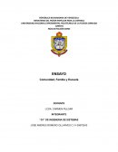 FAMILIA ESCUELA Y COMUNIDAD