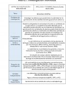 INVESTIGACIÓN BIOLOGIA VEGETAL