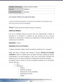 Transformación de actividad rutinaria en proyecto