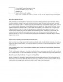 Caso de estudio 2: Analice el caso de estudio Nro. 8: “Una democracia tradicional”