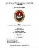 LA INFORMALIDAD LABORAL EN TIEMPOS DE COVID-19