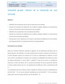 Cálculo de la demanda de una vivienda