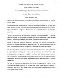 Lectura: Las ideas espontáneas de los niños y la pedagogía constructivista de las ciencias