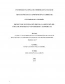 La NIC 7 y su incidencia en la elaboración del flujo de efectivo de la cooperativa Cocread Ltda matriz Riobamba