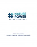 PLAN DE MARKETING. EMPRESA: NATURE POWER