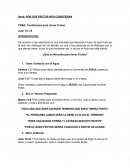 Condiciones para Llevar Frutos