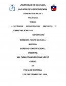 SECTORES ESTRATÉGICOS, SERVICIOS Y EMPRESAS PÚBLICAS