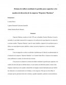 Sistema de talleres mediante la gestión para capacitar a los cuadros de dirección de la empresa “Deportes Martínez”