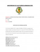 EJERCICIOS DE NORMALIZACIÓN