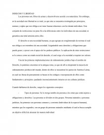 DERECHO Y LIBERTAD. Página 1