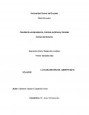 LA LEGALIZACIÓN DEL ABORTO EN EL ECUADOR