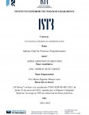 Informe Final de Prácticas Preprofesionales