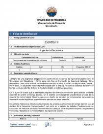 Control digital. Página 1