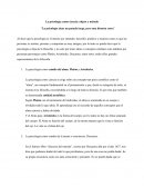 La psicología como ciencia: objeto y método