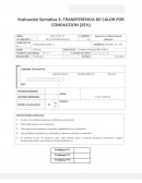 Evaluación Sumativa 3: TRANSFERENCIA DE CALOR POR CONDUCCION (25%)