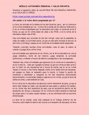 MÓDULO AUTONOMÍA PERSONAL Y SALUD INFANTIL