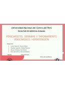 PERICARDITIS. DERRAME Y TAPONAMIENTO PERICÁRDICO. HIPERTENSIÓN