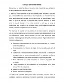 Ensayo sobre la entrevista de trabajo