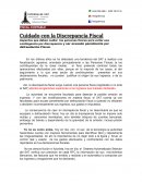 DISCREPANCIA FISCAL