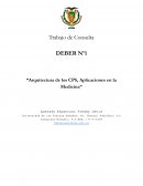 Arquitectura de los CPS, aplicaciones en la medicina