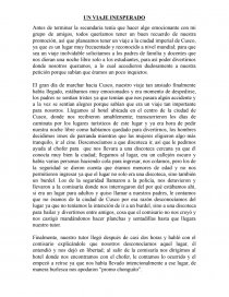 Un viaje inesperado. Página 1