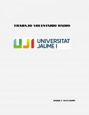 TRABAJO VOLUNTARIO RADIO